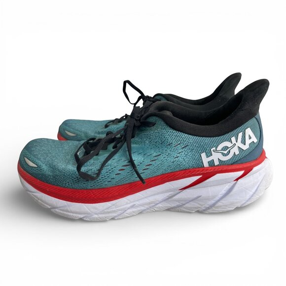 Hoka One M Clifton 8 Men's Sneakers Running Shoes Size 10 D - Picture 4 of 14